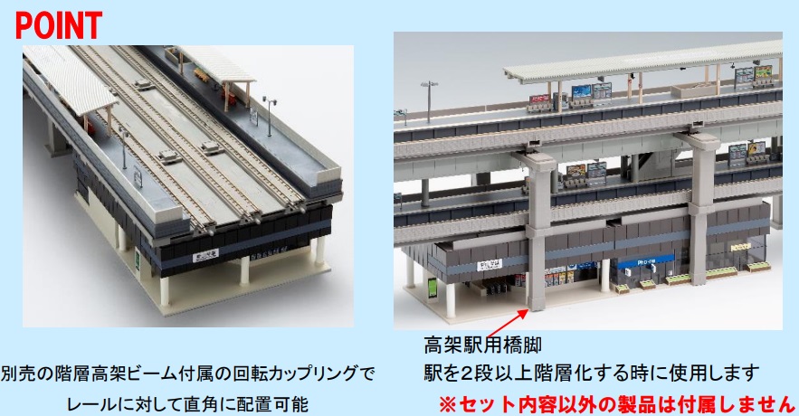 鉄道模型 :: TOMIX（トミックス）_4246_高架駅A(改札口)_N