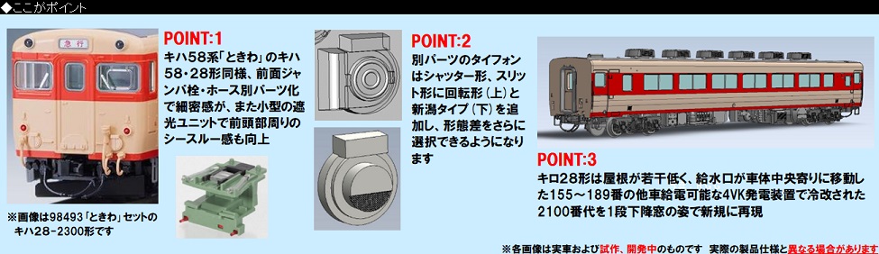Amazon | 永大 国鉄 キハ58系 ディーゼルカー キハ58,キハ28