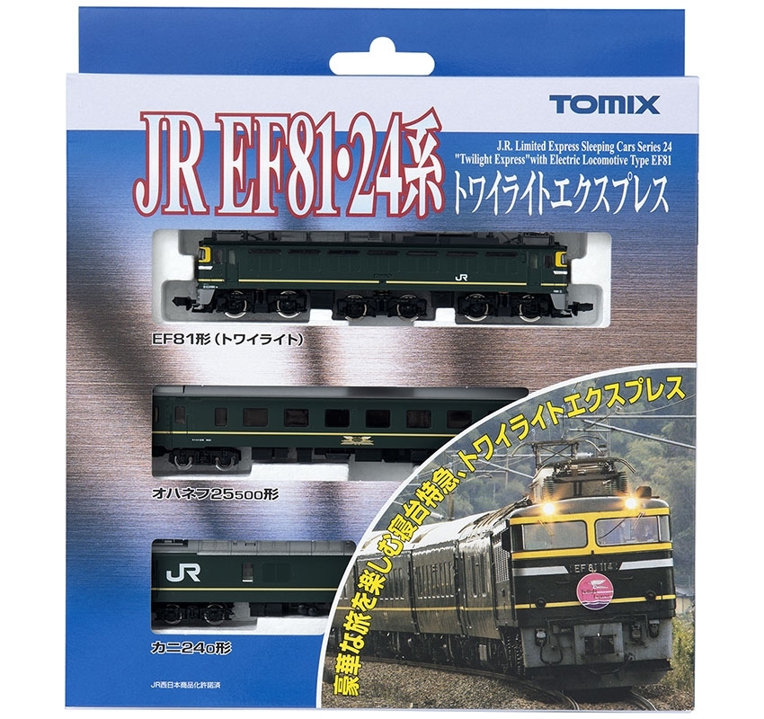 鉄道模型 :: TOMIX（トミックス）_98359_EF81・24系トワイライト