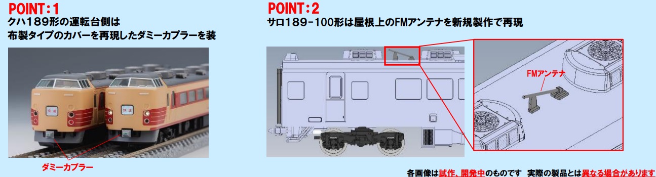 JR 189系特急電車(あずさ・グレードアップ車)増結セット ｜製品