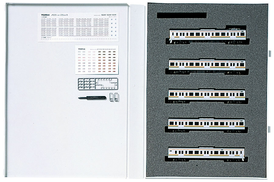 Amazon.co.jp: □tomix トミックス 92229 JR 211 3000系近郊電車 (東北・高崎線) 基本セット ５両 : おもちゃ