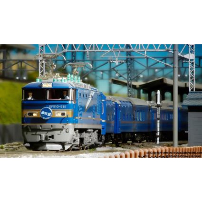 鉄道模型 :: KATO（カトー）_1-314_HO EF510 500 北斗星色（515