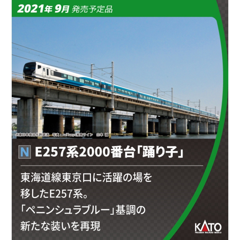 鉄道模型 :: KATO（カトー）_10-1613_E257系2000番台 踊り子 9両セット_N