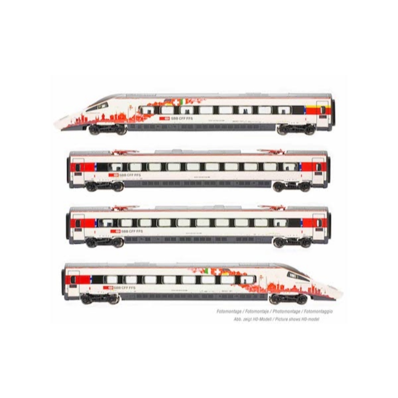 鉄道模型 :: ポポンデッタ_HN2472_SBB CLASS RABE 503 IN WHITE_N 鉄道模型 :: ポポンデッタ_HN2472_SBB CLASS RABE 503 IN WHITE_N